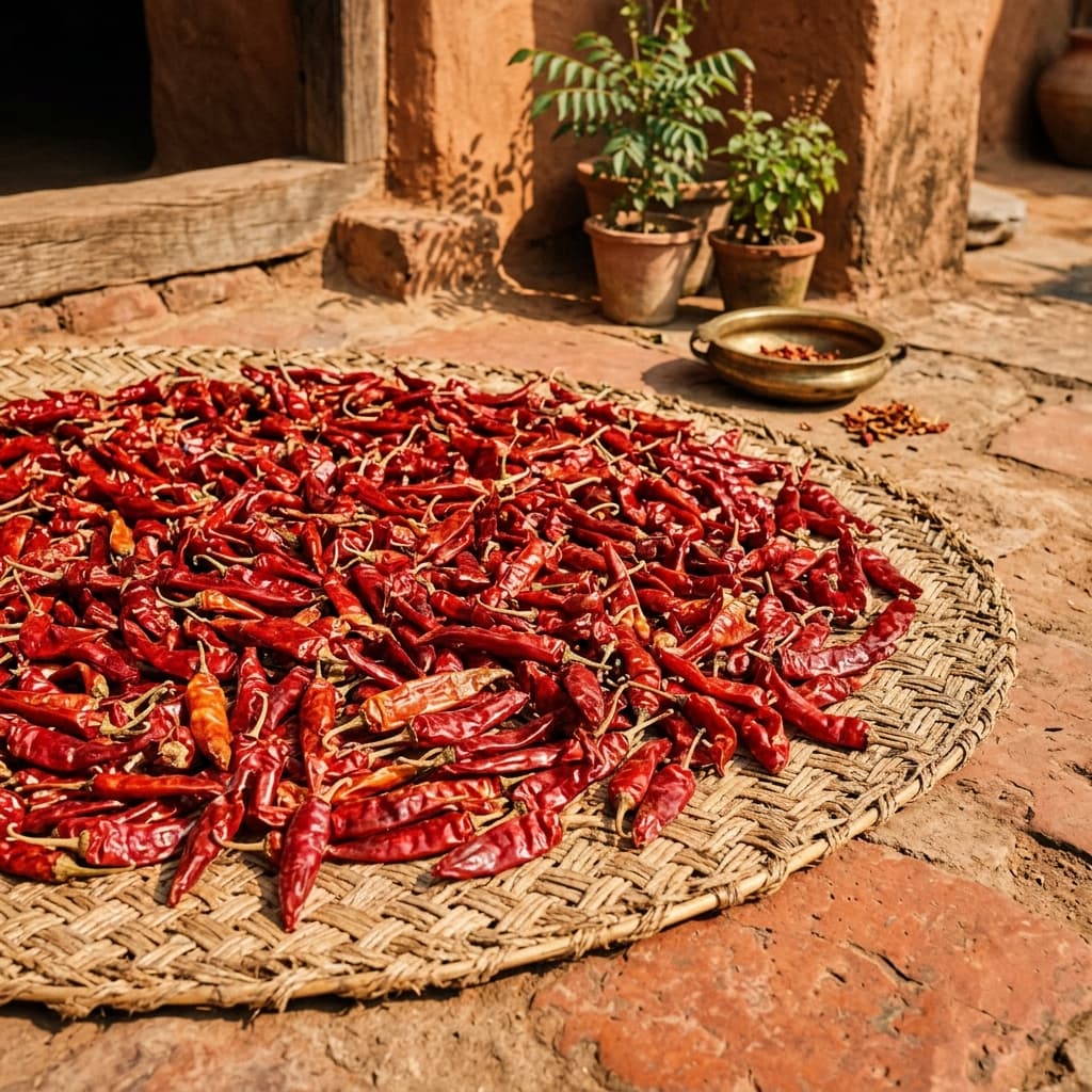 Red Kashmiri Chilies