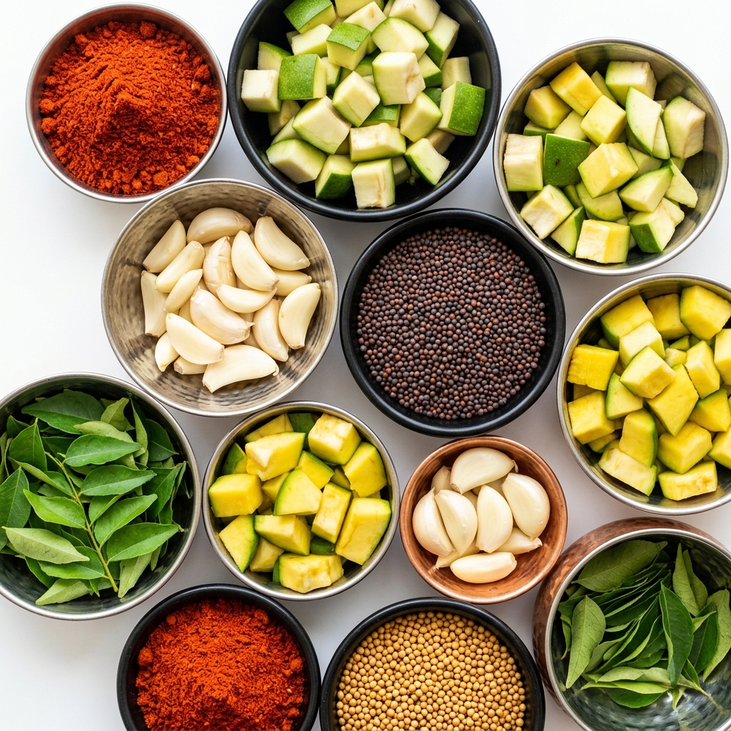 Ingredients Flatlay